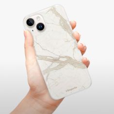 iSaprio Silikónové puzdro - Marble 12 pre iPhone 15