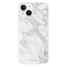 iSaprio Silikónové puzdro - SilverMarble 14 pre iPhone 15 Plus