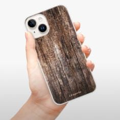 iSaprio Silikónové puzdro - Wood 11 pre iPhone 15