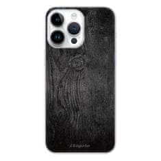 iSaprio Silikónové puzdro - Black Wood 13 pre iPhone 15 Pro Max