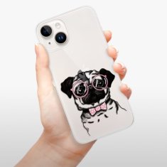 iSaprio Silikónové puzdro - The Pug pre iPhone 15 Plus