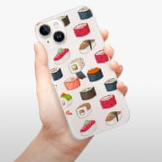 iSaprio Silikónové puzdro - Sushi Pattern pre iPhone 15 Plus