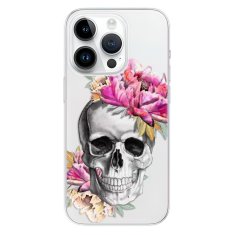 iSaprio Silikónové puzdro - Pretty Skull pre iPhone 15 Pro