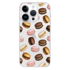 iSaprio Silikónové puzdro - Macaron Pattern pre iPhone 15 Pro