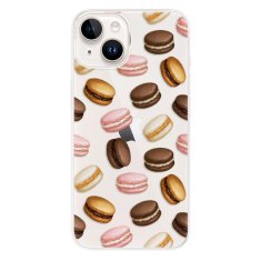 iSaprio Silikónové puzdro - Macaron Pattern pre iPhone 15