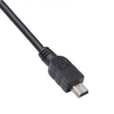 Akyga USB A-MiniB 5-pin 1.0 m/čierna