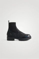 Desigual  Dámske topánky BIKER_SOCK ANKLE BOOT Čierna 38 Topánky