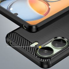 Tech-protect Carbon kryt na Xiaomi Redmi 13C / Poco C65, čierny