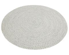 NORTHRUGS Kusový koberec Braided 105553 Light Melange kruh – na von aj na doma 200x200 (priemer) kruh