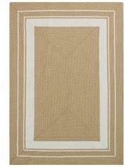 NORTHRUGS Kusový koberec Braided 105556 Creme Beige – na von aj na doma 80x150