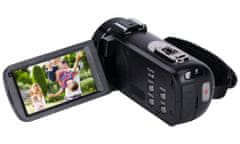 Rollei Movieline UHD10x/ 30 MPix/ 10x zoom/ 3" LCD/ 4K video/ MicroSD/ Čierna