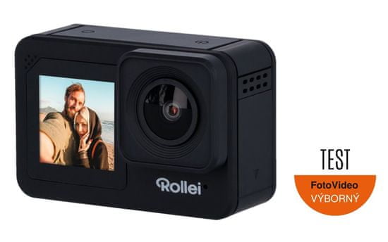 Rollei ActionCam D6Pro/ 24 MPix/ 5K 30fps/ 4K 60fps/ 2,2" IPS dotykový displej/ Stabilizácia obrazu