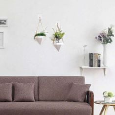 HOME & MARKER® Samolepiace silikónové háčiky na stenu s nosnosťou 15 kg (10 ks) | STICKYHOOKS