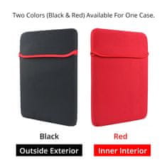 Kryt/puzdro na notebook – čierno-červené 