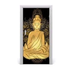 tulup.sk Samolepiace fototapety na dvere Budda i mandala 95x205 cm