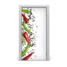 tulup.sk Fototapeta na dvere samolepiace chilli 95x205 cm