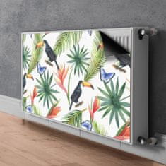 tulup.sk Dekoračný magnet na radiátor Toucans na větvi 100x60 cm