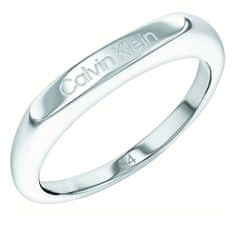 Calvin Klein Štýlový prsteň z ocele Faceted 35000187 (Obvod 54 mm)