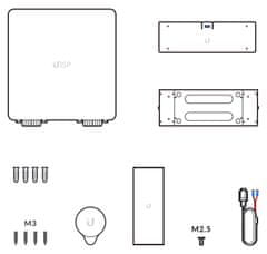 Ubiquiti UISP Power - Systém napájania pre UISP, 1× RJ-45, Li-Ion záložná batéria