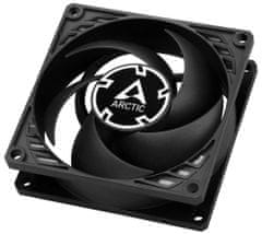 Arctic P8 PWM PST CO black ventilátor 80mm / PWM / PST / čierny