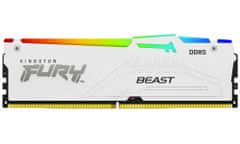 Kingston Fury Beast White RGB EXPO 64GB DDR5 6000MT/s / CL36 / DIMM / Kit 2x 32GB