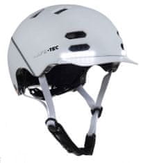 SAFE-TEC Múdra Bluetooth helma/ SK8 White S