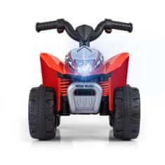 MILLY MALLY Elektrická štvorkolka Honda ATV červená