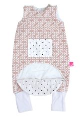 Motherhood Vak spací s nohavicami a vreckom Pink Classics 1-1,5r 2 tog