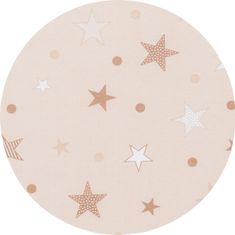 Chipolino Skladací matrac 120x60 cm Humus,beige stars