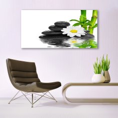 tulup.sk Skleneny obraz Kamene zen bambus výhonky 140x70 cm 4 Prívesky