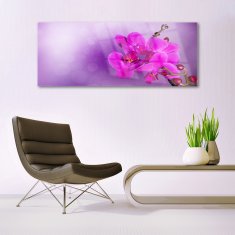 tulup.sk Skleneny obraz Kvety plátky orchidea 125x50 cm 2 Prívesky