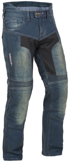 MBW nohavice jeans KEVLAR JEANS MARK NV modré