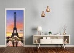 tulup.sk Fototapeta samolepiace na dvere Eiffelova veža 95x205 cm