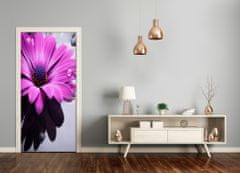 tulup.sk Samolepiace fototapety na dvere ružová gerbera 75x205 cm