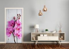 tulup.sk Fototapeta na dvere ružová orchidea 75x205 cm