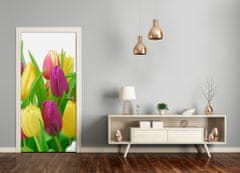 tulup.sk Fototapeta na dvere kvety tulipány 85x205 cm