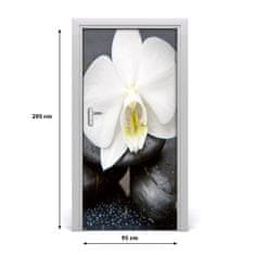 tulup.sk Fototapeta na dvere orchidea zen 95x205 cm