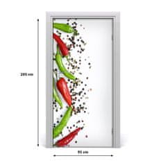 tulup.sk Fototapeta na dvere samolepiace chilli 95x205 cm