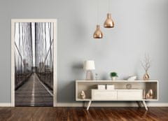 tulup.sk Fototapeta samolepiace na dvere Brooklyn most 95x205 cm