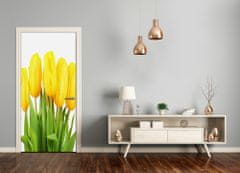 tulup.sk Fototapeta samolepiace žlté tulipány 75x205 cm