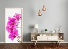 tulup.sk Fototapeta samolepiace ružová orchidea 95x205 cm