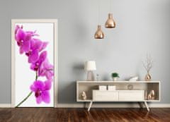 tulup.sk Fototapeta samolepiace ružová orchidea 75x205 cm