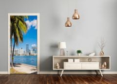 tulup.sk Fototapeta samolepiace na dvere miami 75x205 cm