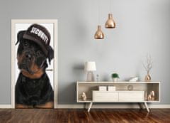 tulup.sk Samolepiace fototapety na dvere rottweiler 95x205 cm