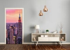 tulup.sk Fototapeta samolepiace na dvere New York zachód 85x205 cm