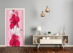 tulup.sk Samolepiace fototapety na dvere hibiskus 95x205 cm