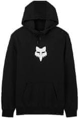 FOX mikina FOX HEAD Fleece černo-biela S