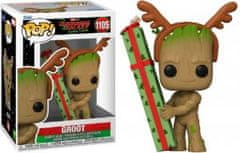 Funko POP! Zberateľská figúrka Guardians of the Galaxy Holiday Groot 1105
