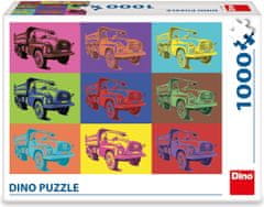 DINO Puzzle Pop Art: Tatra 1000 dielikov