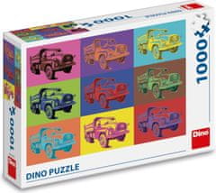 DINO Puzzle Pop Art: Tatra 1000 dielikov